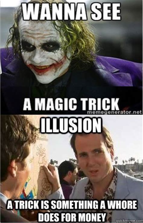 Wishing to see a magic trick meme